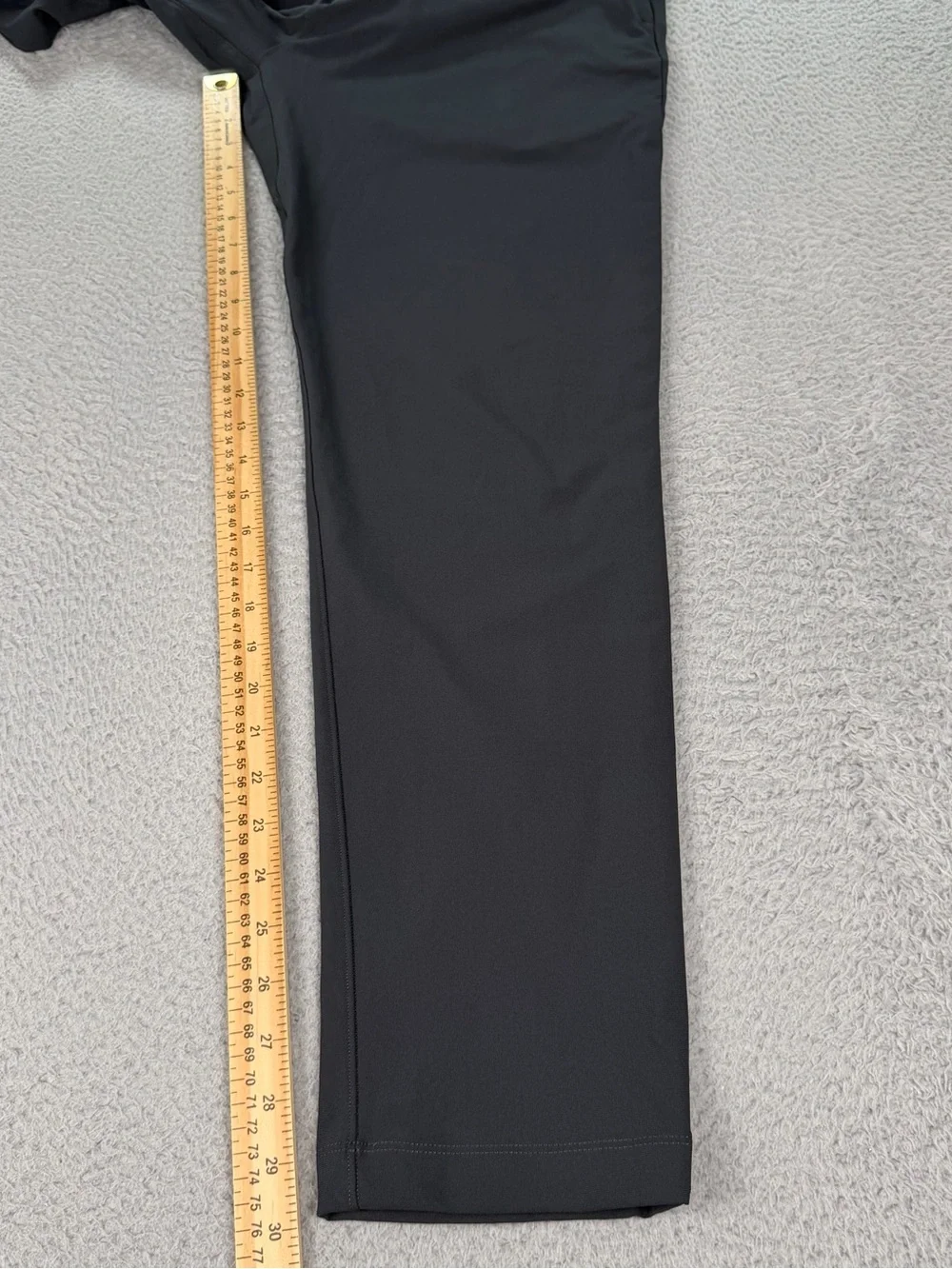 Lululemon ABC Pants Mens 32 Gray Classic Fit Warpstreme City Preppy Athleisure